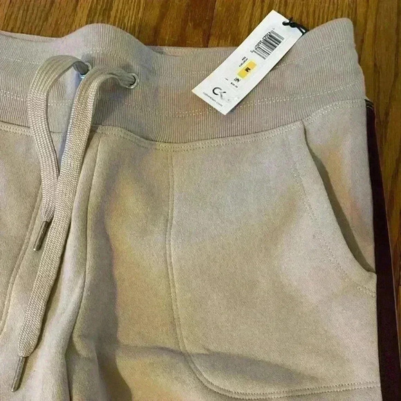 NWT Calvin Klein sweat pants cropped women M ankle length - Picture 6 of 8